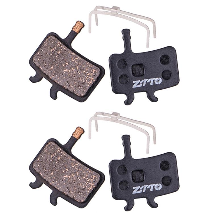 2pairs ZTTO Bicycle Disc Braking Pads Mountain Bike Semi-Metallic Resin Brake Pads, Model: MS-02A - Bicycle Brake Parts by ZTTO | Online Shopping UK | buy2fix