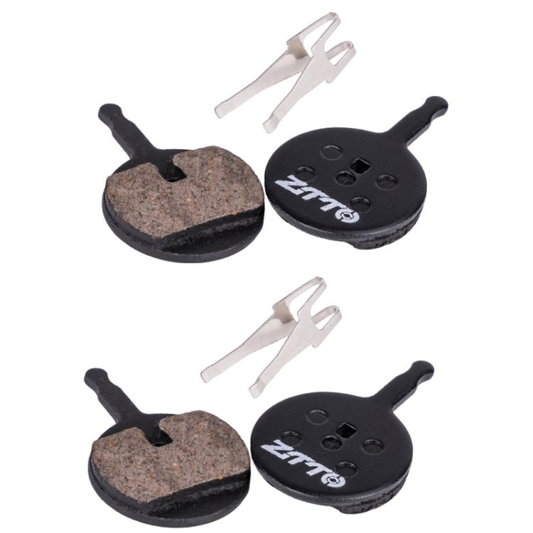 2pairs ZTTO Bicycle Disc Braking Pads Mountain Bike Semi-Metallic Resin Brake Pads, Model: MS-02B - Bicycle Brake Parts by ZTTO | Online Shopping UK | buy2fix