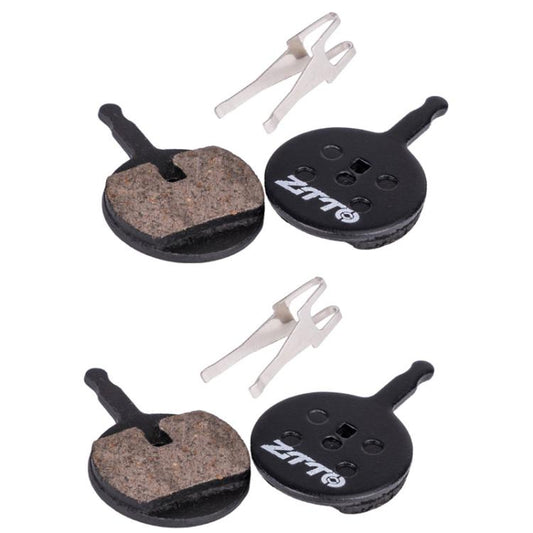 2pairs ZTTO Bicycle Disc Braking Pads Mountain Bike Semi-Metallic Resin Brake Pads, Model: MS-02B - Bicycle Brake Parts by ZTTO | Online Shopping UK | buy2fix