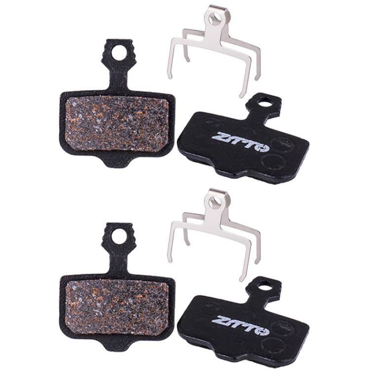 2pairs ZTTO Bicycle Disc Braking Pads Mountain Bike Semi-Metallic Resin Brake Pads, Model: MS-02D - Bicycle Brake Parts by ZTTO | Online Shopping UK | buy2fix