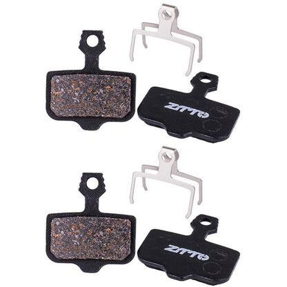 2pairs ZTTO Bicycle Disc Braking Pads Mountain Bike Semi-Metallic Resin Brake Pads, Model: MS-02D - Bicycle Brake Parts by ZTTO | Online Shopping UK | buy2fix
