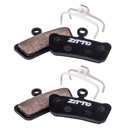 2pairs ZTTO Bicycle Disc Braking Pads Mountain Bike Semi-Metallic Resin Brake Pads, Model: MS-02F - Bicycle Brake Parts by ZTTO | Online Shopping UK | buy2fix