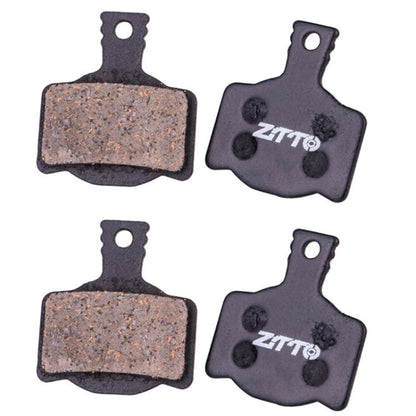 2pairs ZTTO Bicycle Disc Braking Pads Mountain Bike Semi-Metallic Resin Brake Pads, Model: MS-03F - Bicycle Brake Parts by ZTTO | Online Shopping UK | buy2fix