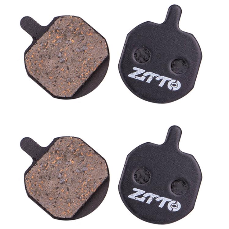 2pairs ZTTO Bicycle Disc Braking Pads Mountain Bike Semi-Metallic Resin Brake Pads, Model: MS-04B - Bicycle Brake Parts by ZTTO | Online Shopping UK | buy2fix