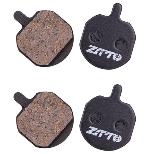 2pairs ZTTO Bicycle Disc Braking Pads Mountain Bike Semi-Metallic Resin Brake Pads, Model: MS-04B