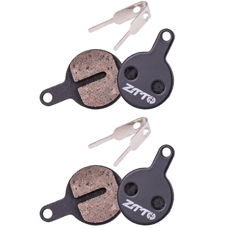 2pairs ZTTO Bicycle Disc Braking Pads Mountain Bike Semi-Metallic Resin Brake Pads, Model: MS-07B - Bicycle Brake Parts by ZTTO | Online Shopping UK | buy2fix