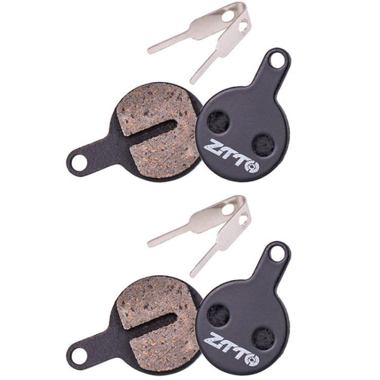 2pairs ZTTO Bicycle Disc Braking Pads Mountain Bike Semi-Metallic Resin Brake Pads, Model: MS-07B - Bicycle Brake Parts by ZTTO | Online Shopping UK | buy2fix