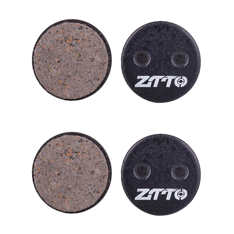 2pairs ZTTO Bicycle Disc Braking Pads Mountain Bike Semi-Metallic Resin Brake Pads, Model: MS-08A - Bicycle Brake Parts by ZTTO | Online Shopping UK | buy2fix