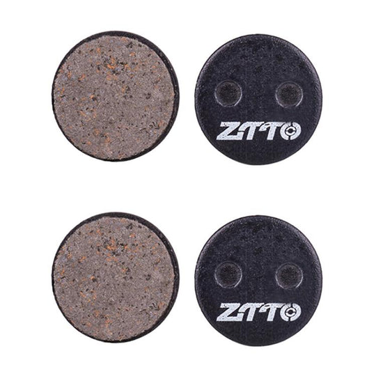 2pairs ZTTO Bicycle Disc Braking Pads Mountain Bike Semi-Metallic Resin Brake Pads, Model: MS-08A