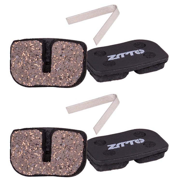 2pairs ZTTO Bicycle Disc Braking Pads Mountain Bike Semi-Metallic Resin Brake Pads, Model: MS-08B - Bicycle Brake Parts by ZTTO | Online Shopping UK | buy2fix