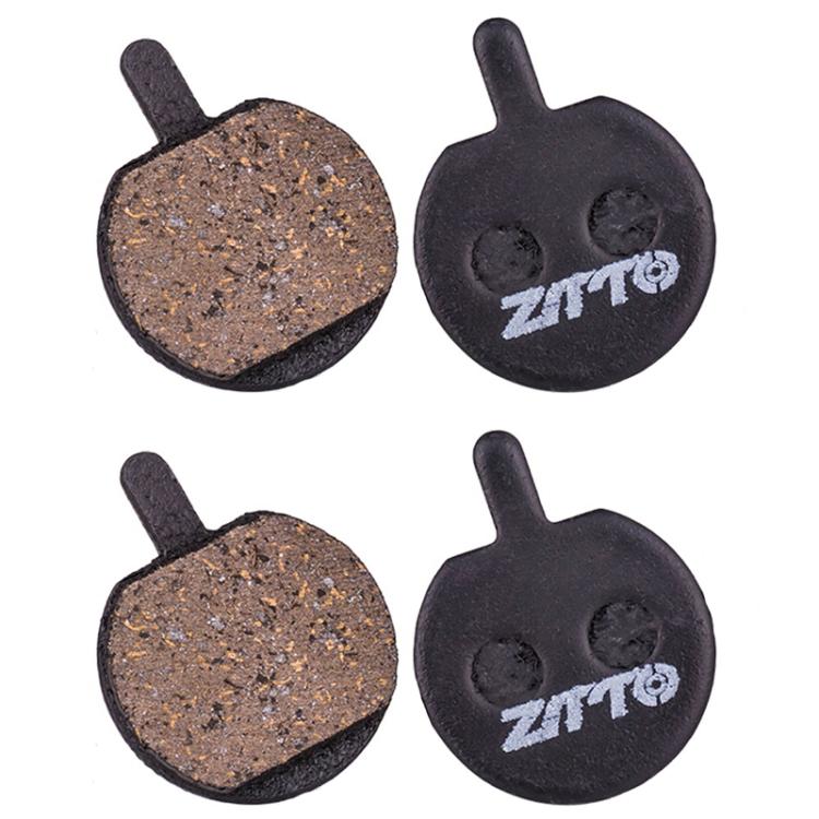 2pairs ZTTO Bicycle Disc Braking Pads Mountain Bike Semi-Metallic Resin Brake Pads, Model: MS-11A - Bicycle Brake Parts by ZTTO | Online Shopping UK | buy2fix
