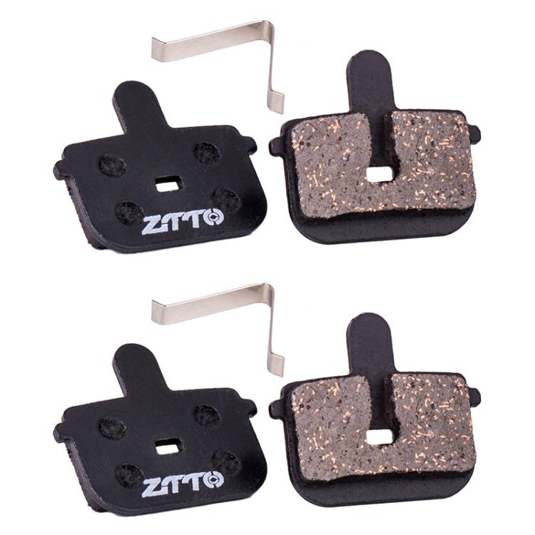 2pairs ZTTO Bicycle Disc Braking Pads Mountain Bike Semi-Metallic Resin Brake Pads, Model: MS-11E - Bicycle Brake Parts by ZTTO | Online Shopping UK | buy2fix