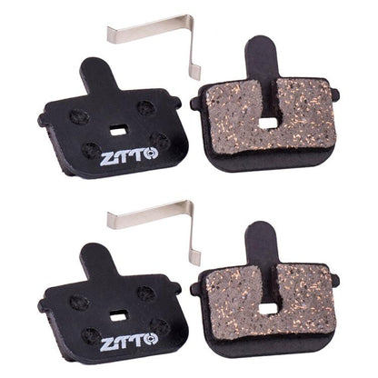 2pairs ZTTO Bicycle Disc Braking Pads Mountain Bike Semi-Metallic Resin Brake Pads, Model: MS-11E - Bicycle Brake Parts by ZTTO | Online Shopping UK | buy2fix