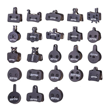 2pairs ZTTO Bicycle Disc Braking Pads Mountain Bike Semi-Metallic Resin Brake Pads, Model: MS-02D - Bicycle Brake Parts by ZTTO | Online Shopping UK | buy2fix