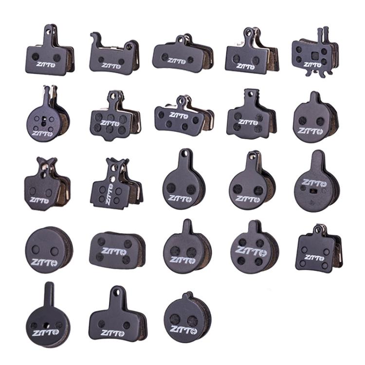 2pairs ZTTO Bicycle Disc Braking Pads Mountain Bike Semi-Metallic Resin Brake Pads, Model: MS-07C - Bicycle Brake Parts by ZTTO | Online Shopping UK | buy2fix