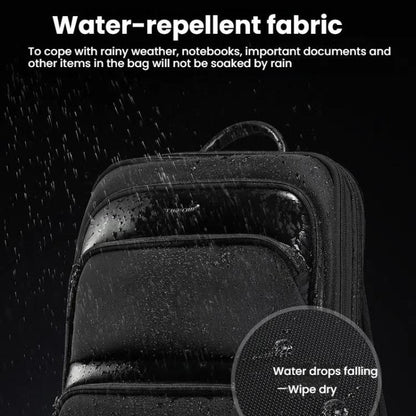 Tigernu T-B9121  17 Inch Men Expandable Waterproof Lightweight Laptop Backpack With Floating Zipper - Backpack by Tigernu | Online Shopping UK | buy2fix