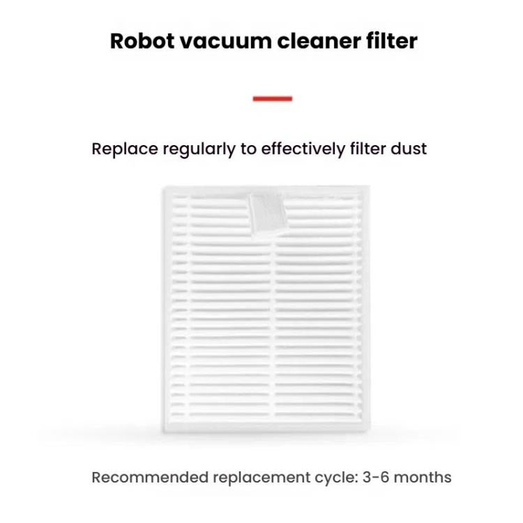 3pcs Filters For Xiaomi C103 / E10 / B112 / 3C Sweeping and Mopping Robot Accessories - For Xiaomi Accessories by buy2fix | Online Shopping UK | buy2fix
