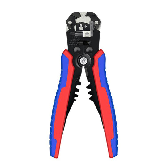 D2 Automatic Multifunctional Crimping And Stripping Pliers Portable Electrician Wire Tools(Red Blue Handle)