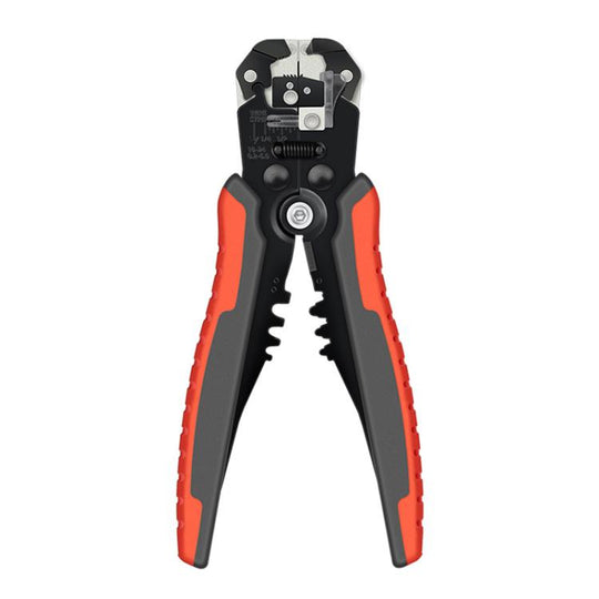 D2 Automatic Multifunctional Crimping And Stripping Pliers Portable Electrician Wire Tools(Orange Gray Handle)
