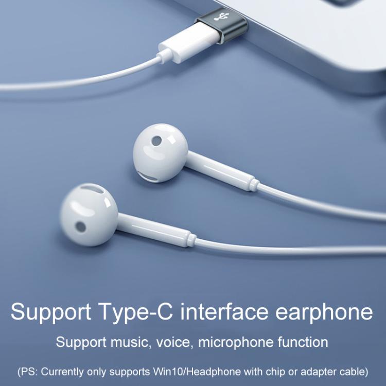 JINGHUA S505 Alloy Case Cell Phone To Computer USB2.0 Adapter(USB Male To Type-C) - USB Adapter by JINGHUA | Online Shopping UK | buy2fix