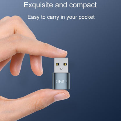 JINGHUA S505 Alloy Case Cell Phone To Computer USB2.0 Adapter(USB Male To Type-C) - USB Adapter by JINGHUA | Online Shopping UK | buy2fix