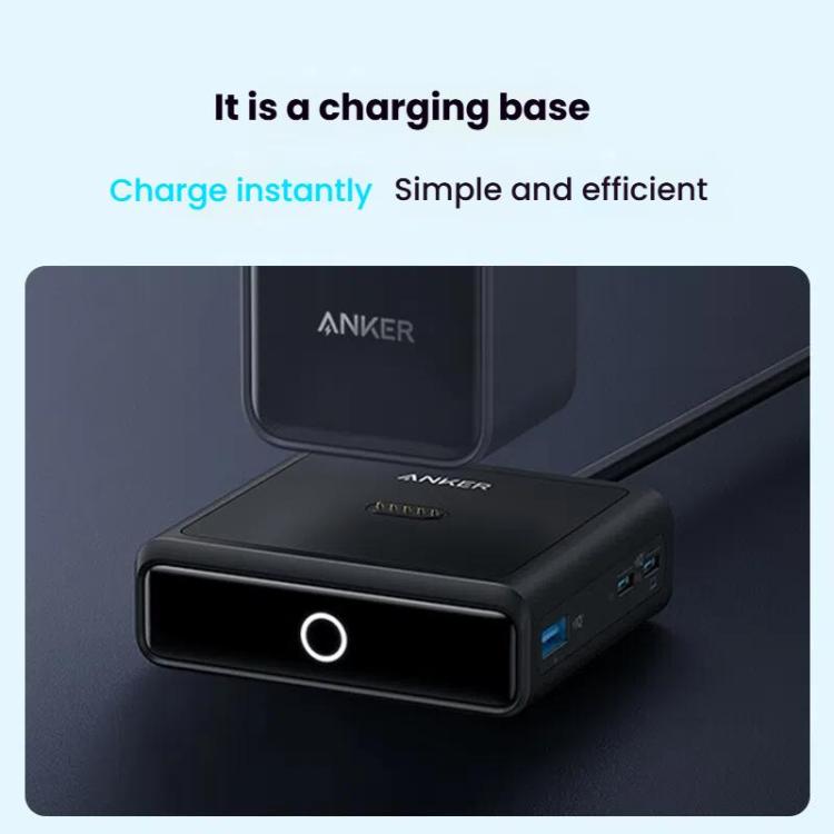 ANKER A1902 Prime Series Gallium Nitride Charge Magnetic Suction Base 100W USB Charger, US Plug - USB Charger by ANKER | Online Shopping UK | buy2fix