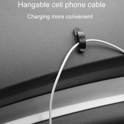 4pcs / Set Multifunctional Simple Hidden Car Seat Sticky Hooks(Black) - Auto Fastener & Clips by buy2fix | Online Shopping UK | buy2fix