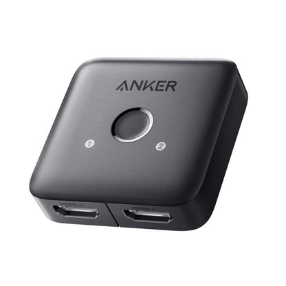 ANKER A83H1 4K 2 Into 1 Out Docking Station HDMI Converter(Black) - Converter by ANKER | Online Shopping UK | buy2fix