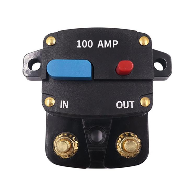 100A Car Audio Recovery Fuse Switch Current Short Circuit Overload Protection Circuit Breaker - Fuse by buy2fix | Online Shopping UK | buy2fix