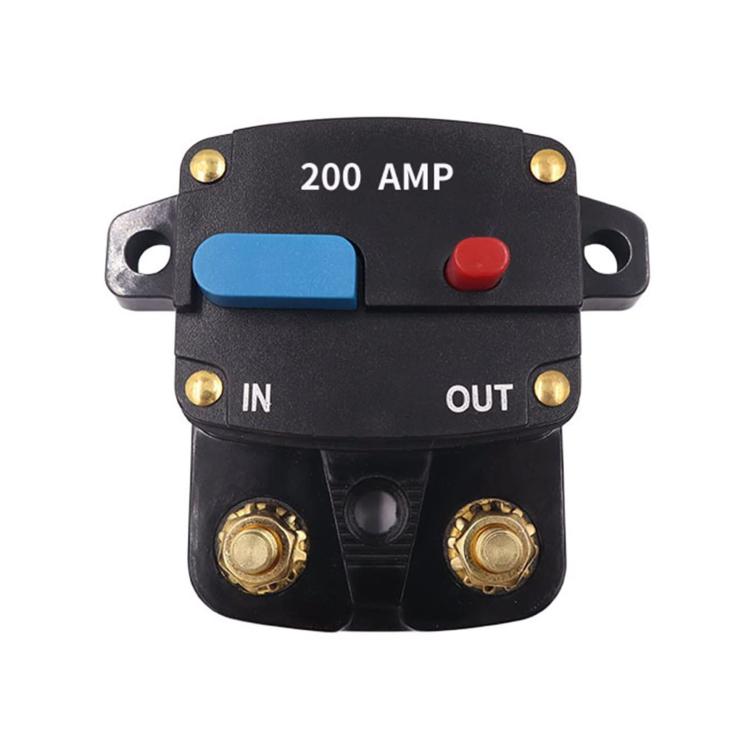 200A Car Audio Recovery Fuse Switch Current Short Circuit Overload Protection Circuit Breaker - Fuse by buy2fix | Online Shopping UK | buy2fix