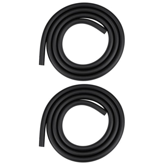 2pcs ZTTO 1.5m Bicycle Brake Shifter Cable Anti-Rattle Soundproof Foam Tube(Black)