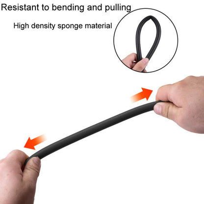 2pcs ZTTO 1.5m Bicycle Brake Shifter Cable Anti-Rattle Soundproof Foam Tube(Black) - Bicycle Brake Parts by ZTTO | Online Shopping UK | buy2fix