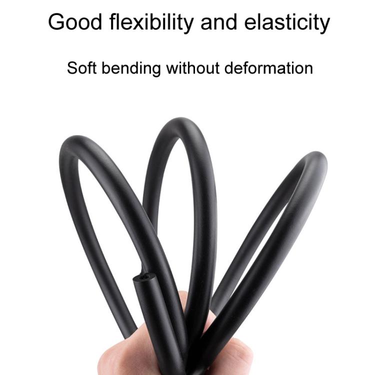 2pcs ZTTO 1.5m Bicycle Brake Shifter Cable Anti-Rattle Soundproof Foam Tube(Black) - Bicycle Brake Parts by ZTTO | Online Shopping UK | buy2fix