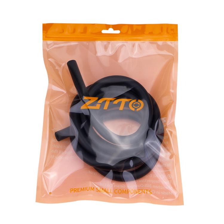 2pcs ZTTO 1.5m Bicycle Brake Shifter Cable Anti-Rattle Soundproof Foam Tube(Black) - Bicycle Brake Parts by ZTTO | Online Shopping UK | buy2fix