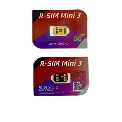 R-SIM Mini 3 SIM Unlock Chip For iPhone 13-16 Dual SIM Models - Unlock SIM Card by buy2fix | Online Shopping UK | buy2fix