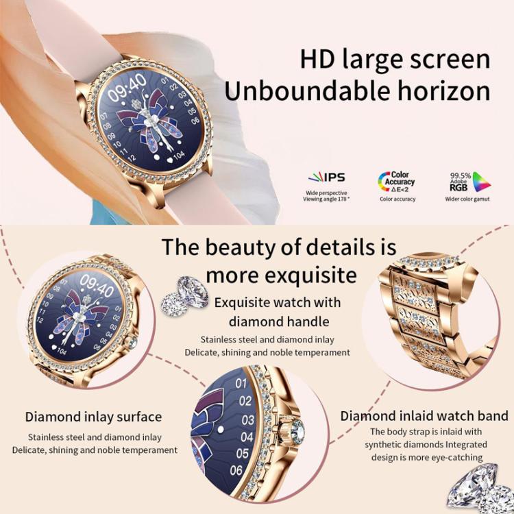 Bluetooth Calling AI Voice Assistant Life Waterproof Sports Smartwatch, Color: Black Rough Steel Strap+Black Silicone Strap - Smart Watches by buy2fix | Online Shopping UK | buy2fix