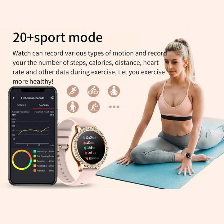 Bluetooth Calling AI Voice Assistant Life Waterproof Sports Smartwatch, Color: Black Silicone Strap - Smart Watches by buy2fix | Online Shopping UK | buy2fix