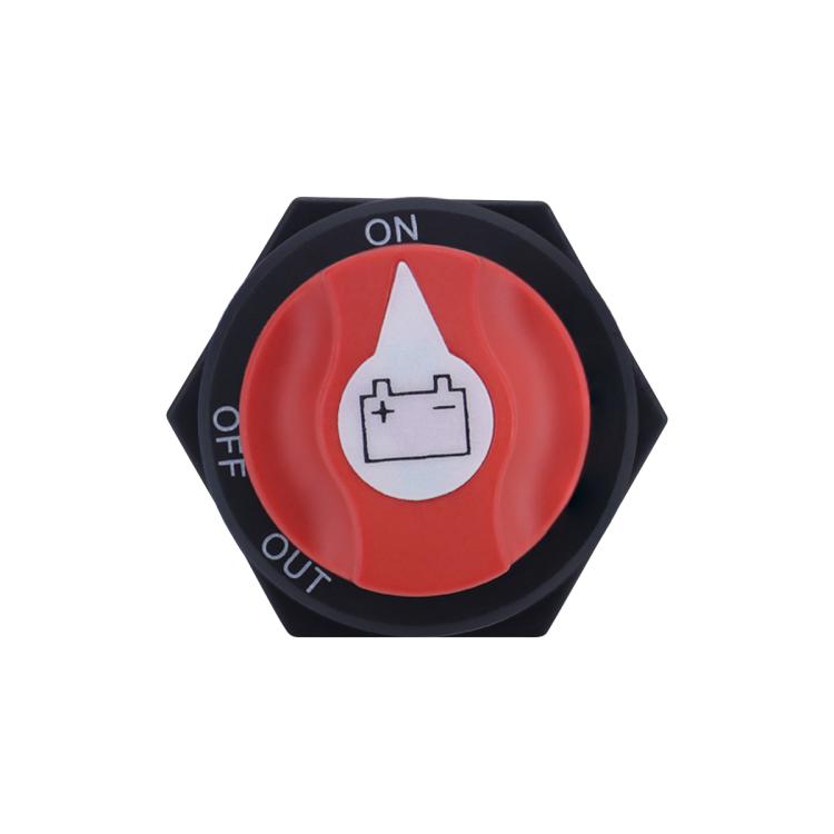 200A DC Brass Conductive RV Yacht Leak-proof Battery Switch(White With OUT Style 1 Removable) - Car Switches by buy2fix | Online Shopping UK | buy2fix