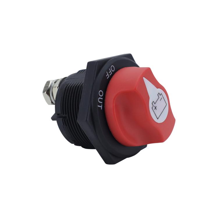 200A DC Brass Conductive RV Yacht Leak-proof Battery Switch(White With OUT Style 1 Removable) - Car Switches by buy2fix | Online Shopping UK | buy2fix