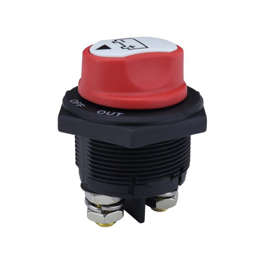 200A DC Brass Conductive RV Yacht Leak-proof Battery Switch(White With OUT Style 2 Removable) - Car Switches by buy2fix | Online Shopping UK | buy2fix