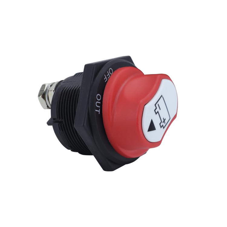 200A DC Brass Conductive RV Yacht Leak-proof Battery Switch(White With OUT Style 2 Removable) - Car Switches by buy2fix | Online Shopping UK | buy2fix