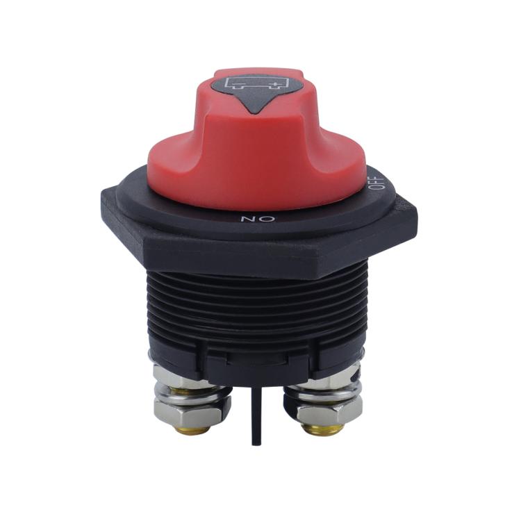 200A DC Brass Conductive RV Yacht Leak-proof Battery Switch(Black Without OUT Style 1 Non-removable) - Car Switches by buy2fix | Online Shopping UK | buy2fix