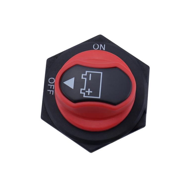 200A DC Brass Conductive RV Yacht Leak-proof Battery Switch(Black Without OUT Style 2 Non-removable) - Car Switches by buy2fix | Online Shopping UK | buy2fix