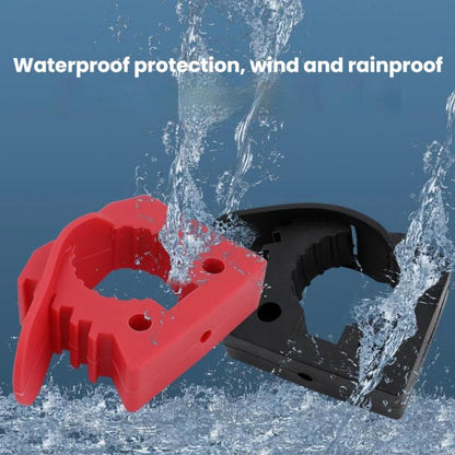 Car Quick-Fix Adjustable Rubber Clip Installation Clamp, Specification: 4 Red 4 Black - Marine Accessories & Parts by buy2fix | Online Shopping UK | buy2fix