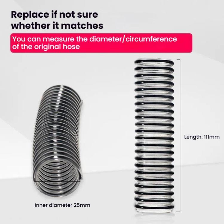 For Tineco Floor One 1.0/2.0 Vacuum Cleaner Sewage Pipe Waste Pipe 25mm - For Tineco Accessories by buy2fix | Online Shopping UK | buy2fix