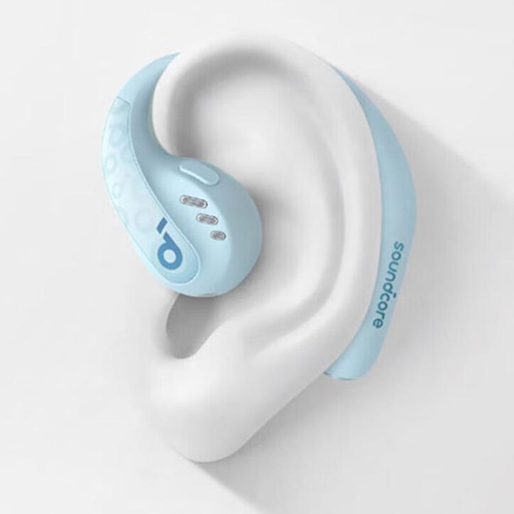 ANKER A3871 Soundcore AeroFit Pro Noise Reduction HD Sound Quality Bone Conduction Wireless Bluetooth Earphones(Blue) - Bluetooth Earphone by ANKER | Online Shopping UK | buy2fix