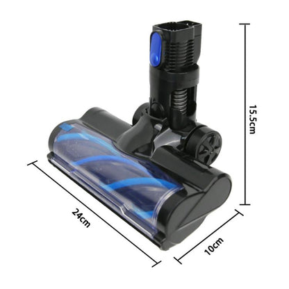 For INSE Vacuum Cleaner Head Brush Soft Roller Suction Head Accessories(Black) - Other Accessories by buy2fix | Online Shopping UK | buy2fix