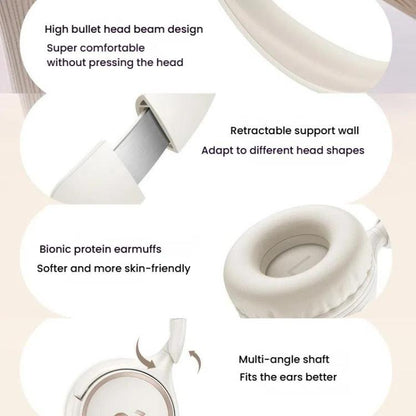 Soundcore H30i A3012 Headband Wireless Bluetooth Headset(White) - Headset & Headphone by Soundcore | Online Shopping UK | buy2fix