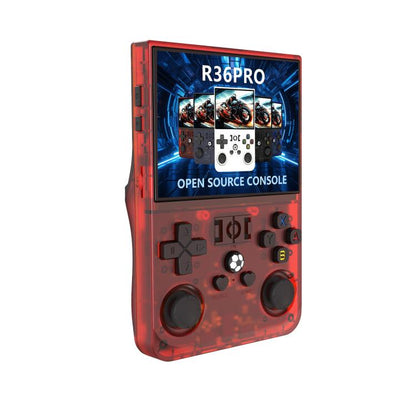 Portable Open Source GBA/FC Arcade Handheld Game Console, Size: 64G(Transparent Red) - Pocket Console by buy2fix | Online Shopping UK | buy2fix