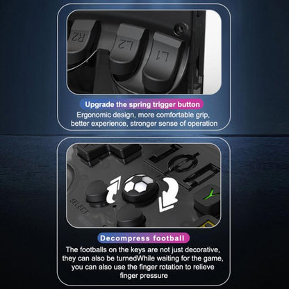 Portable Open Source GBA/FC Arcade Handheld Game Console, Size: 128G(Transparent Blue) - Pocket Console by buy2fix | Online Shopping UK | buy2fix